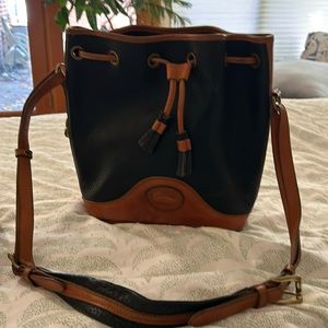 Genuine Leather Vintage Dooney & Bourke Bucket Bag